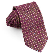 Ungaro Men’s Rhinestone Silk Necktie Foulard Design On