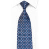 Rhinestone Silk Tie Pink Blue Foulard On Navy With Sparkles