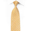 Franco Ferraro Yellow Trellis On White With Silver Sparkles 