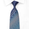 Giorgio Ferri Men’s Rhinestone Silk Necktie Geometric 