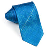 Guy Laroche Rhinestone Men’s Silk Necktie Blue Sparkles On 