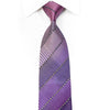 Indian Leaders Men’s Rhinestone Necktie Stripes On Purple 