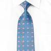 MCM Men’s Crystal Tie Chain Mail On Blue With Sparkles - 1