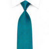 Mila Schon Men’s Crystal Silk Tie Green Turquoise Geometric 