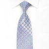 Nicole St Giles Men’s Crystal Silk Necktie Geometric On 