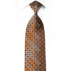 Nina Ricci Men’s Crystal Tie Orange Geometric Circles On 