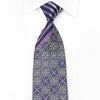 Nina Ricci Men’s Silk Crystal Tie Striped & Geometric On 