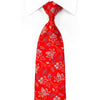 Pierre Cardin Men’s Rhinestone Necktie Floral Anthemion On 