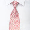 Pierre Cardin Men’s Rhinestone Silk Necktie Cartouche On 