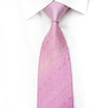 Pierre Cardin Men’s Silk Rhinestone Tie Trellis On Pink With