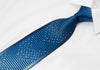 Renoma Crystal Rhinestone Necktie Geometric On Blue With 