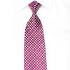 Renoma Men’s Crystal Rhinestone Silk Neckties Silver Purple 