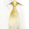 Renoma Men’s Silk Rhinestone Necktie Striped & Floral On 