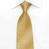 Roberta di Camerino Men’s Silk Necktie Yellow Checkered 