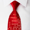 Roberta di Camerino Rhinestone Silk Necktie Geometric 