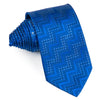 Roberta Di Camerino Silk Necktie Woven Chevron Design On 