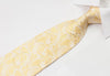Vito Rufolo Silk Rhinestone Necktie Organic Design On Peach 